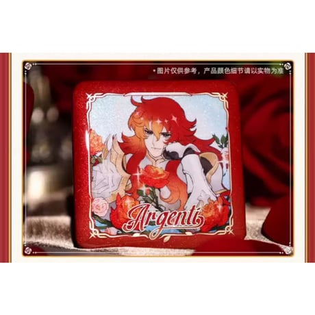 【崩壊：スターレイル】Honkai Star Rail 「純美盖世無双」シリーズ スクエア 缶バッジ アルジェンティ（全3種）※180日以内発送予定