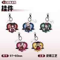 【ガールズバンドクライ × Joyouth】GIRLS BAND CRY 「ハロウィン小悪魔」トレーディング ハート型アクリルキーホルダー（全5種）