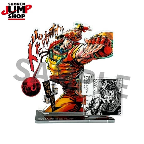 【ジョジョの奇妙な冒険】SHONEN JUMP SHOP 上海 ジャンプショップ中国限定 名場面 アクリルスタンド（全8種）