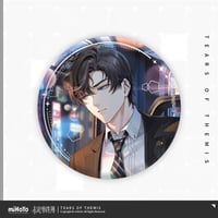 【未定事件簿】「夜赴佳会」缶バッジ 58mm 左京静真 ※予約販売