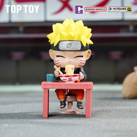 【NARUTO-ナルト- 疾風伝 × TOPTOY】バンダイナムコ中国発売 BBNFIGUREQ 「ラーメン」トレーディング ミニフィギュア 約10cm（全8種）