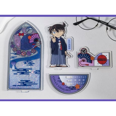 【名探偵コナン × NetEase LOFTER】コラボ 中国発売「彩窓」流砂アクリルスタンド アクスタ（全6種） ※予約販売