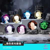 【モブサイコ100 × GOODSLOVE】中国限定発売 蓄光缶バッジ（全8種）