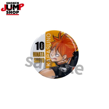 【ハイキュー!!】SHONEN JUMP SHOP 上海 ジャンプショップ中国限定 カラーイラスト キラ缶バッジ コレクション（全16種）