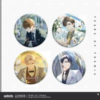 【未定事件簿】「约定之日」二周年記念 ホログラム缶バッジ 75mm 期間限定受注 ※予約販売