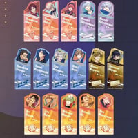 ※自動付与 カート入れ不要 4000円毎に注文特典【パラライ】中国南京限定コラボカフェ PVCしおり ※16種よりランダム配布