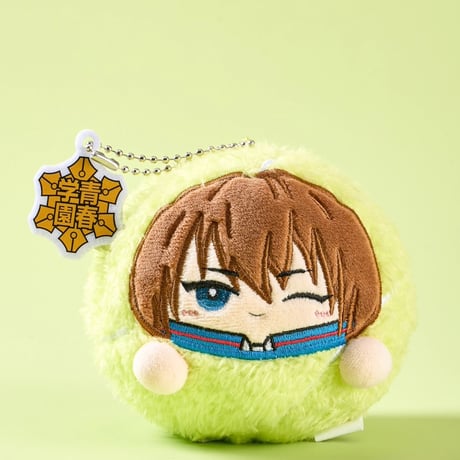 【新テニスの王子様 × 酷漫客 Chara Tomo】テニプリ 中国限定発売 「テニスボール」トレーディング ぬいぐるみ マスコット（全7種）