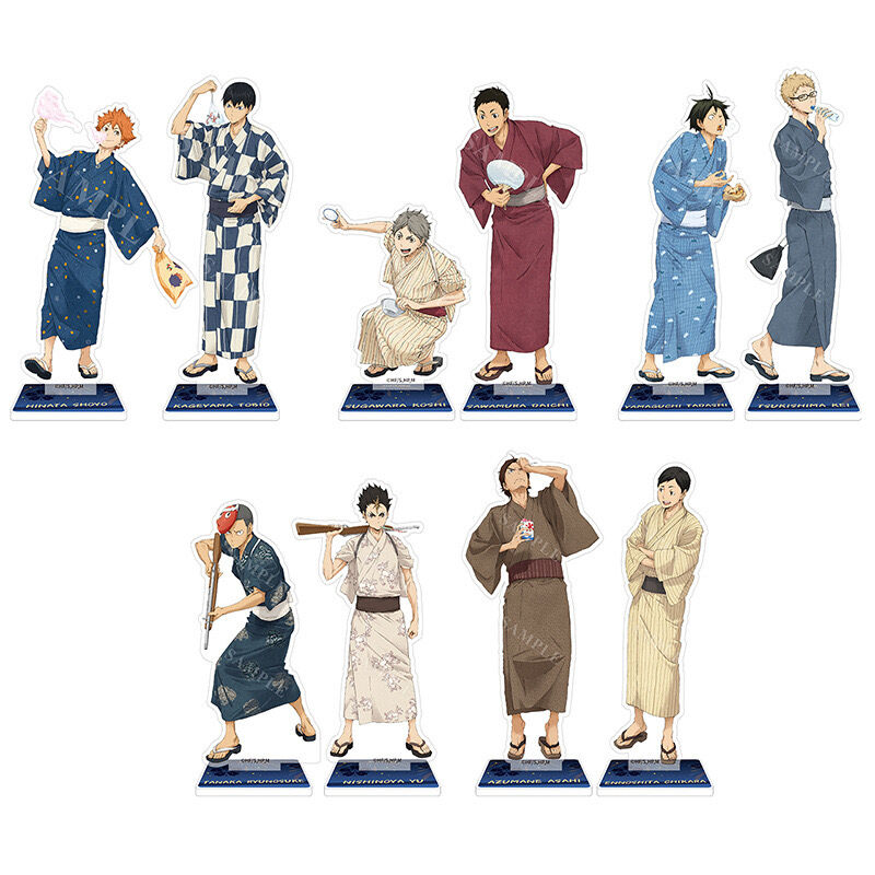 ハイキュー!! × 星河動漫 】中国発売 「浴衣」着物 夏祭り アクリル