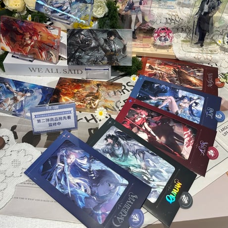 第二弾【鳴潮 × KAKACODE】中国発売 「澄空漫頻」 共鳴者シリーズ スライド式カード（全5種）