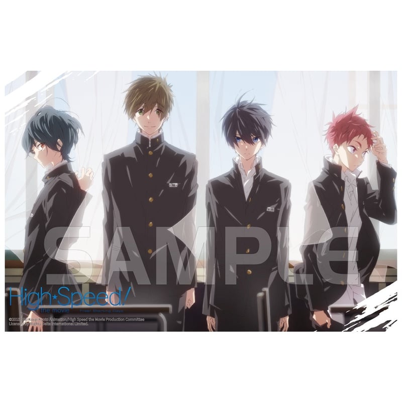 映画 ハイ スピード！－Free! Starting Days－】中国発売 星河動漫 