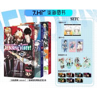再販・数量限定【家庭教師ヒットマンREBORN!】柒海図書 中国発売 簡体字版 公式ビジュアルブック REBORN Colore! 3冊セット （会場特典set C 付き）