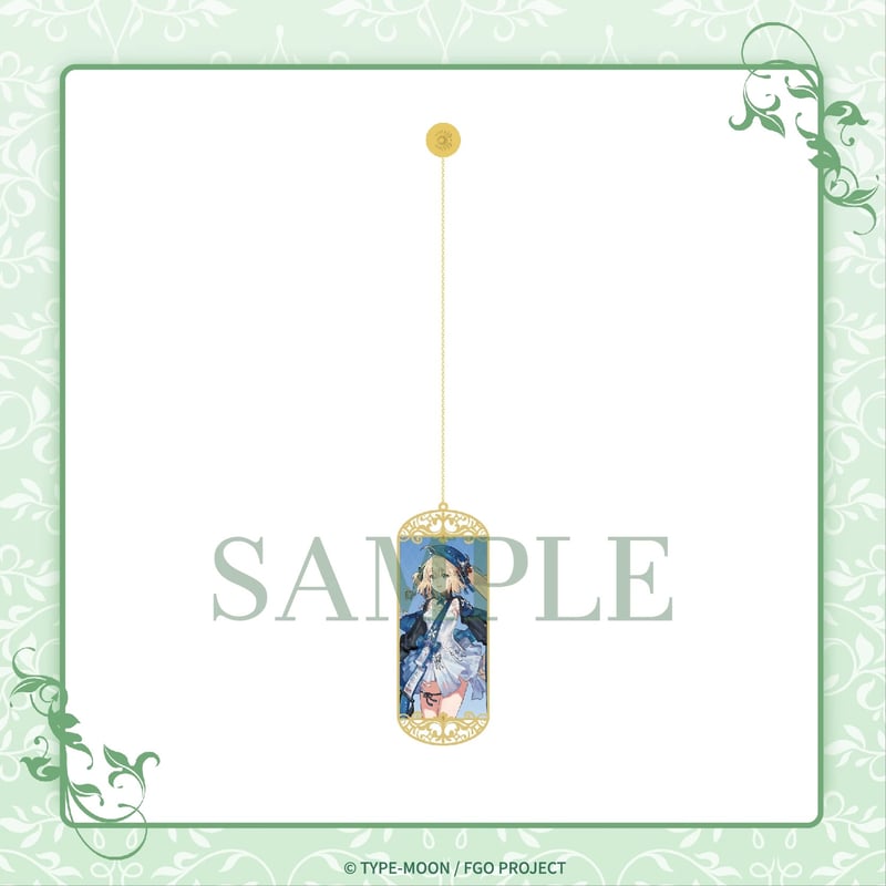 しおりページ Fate/Grand Order】FGO 簡体字版 「8周年」等身 金属 メタル