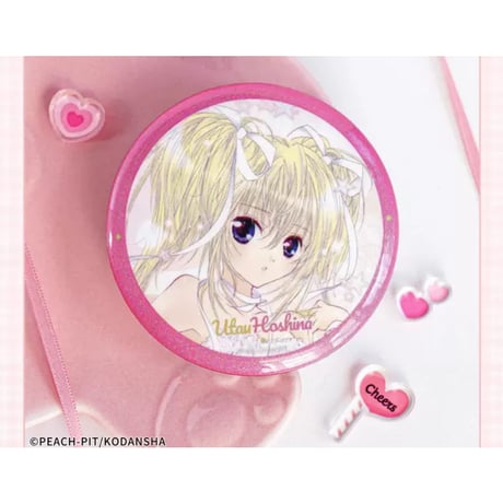 【しゅごキャラ！ × 觅星社 STARRY】中国発売 「光晕」シリーズ グリッター トレーディング 缶バッジ 65mm（全7種）※予約販売