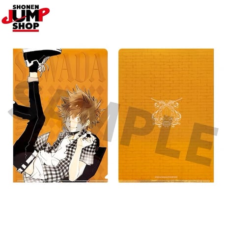 【家庭教師ヒットマンREBORN!リボーン】SHONEN JUMP SHOP 上海 ジャンプショップ 中国限定 カラーイラスト クリアファイル（全5種）