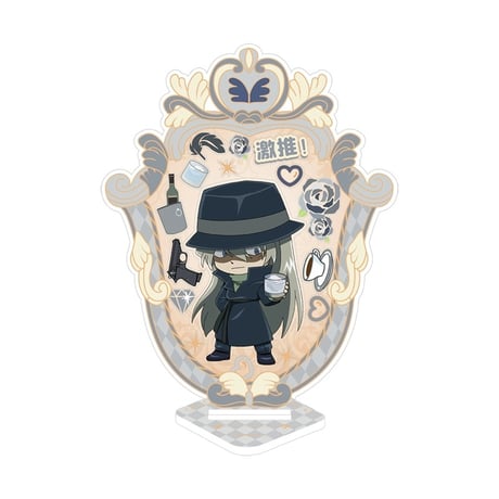 事後通販【名探偵コナン × IPSTAR】2023年中国限定 コラボカフェ 2023Cafe SD デコレーション式アクリルスタンド アクスタ（全10種）
