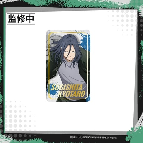 【WIND BREAKER × ANIPLEX】中国発売 箔押し トレーディング スクエア缶バッジ（全5種）※予約販売