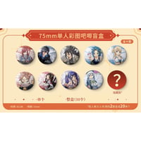 【FAIRY TAIL × 次元二丁目】フェアリーテイル 中国限定開催 20周年記念「中華風」POP-UP SHOP 75mm トレーディング カラーイラスト缶バッジ（全9+1種）