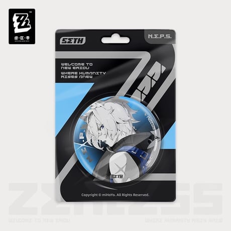 【ゼンレスゾーンゼロ】ゼンゼロ 绝区零 Zenless Zone Zero「影画シリーズ」 缶バッジ 特務捜査班（全3種）※180日以内発送予定