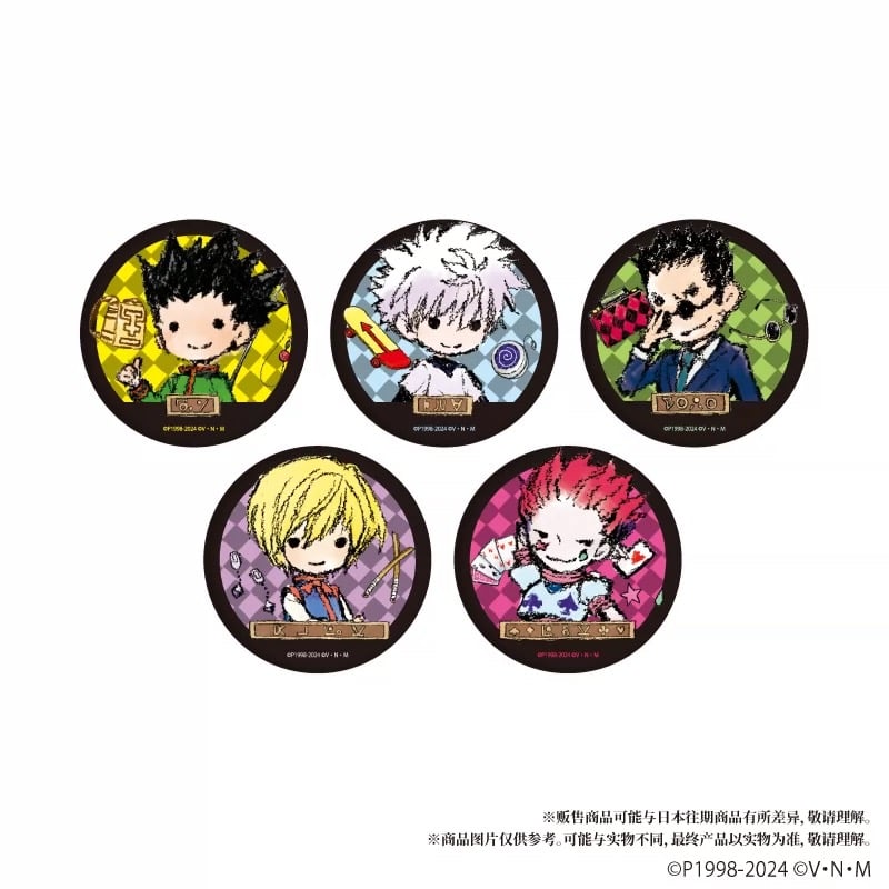 ハンターハンター グラフアート 缶バッジ HUNTER×HUNTER』コレクション缶バッジ（全18種） #hunter×hunter #ゴン