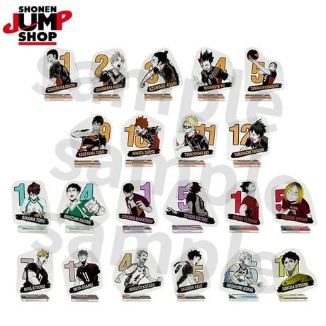ハイキュー! 中国限定 アクリルスタンド お祭り セット A CATEGORY 中国発売・通販グッズ | 神里屋