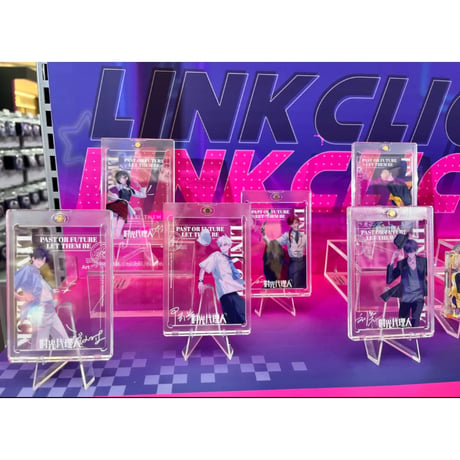 【時光代理人 × X11】LINK CLICK 中国期間限定 POP UP SHOP「粉墨派对」躍動時光 トレーディング クリアカード+フレーム セット（全6種）