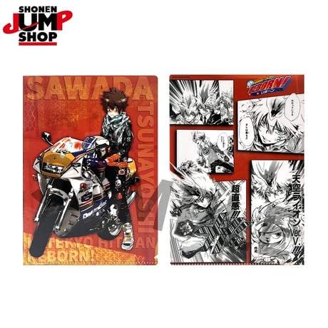 【家庭教師ヒットマンREBORN!リボーン】SHONEN JUMP SHOP 上海 ジャンプショップ中国限定 名場面 イラスト クリアファイル（全4種）