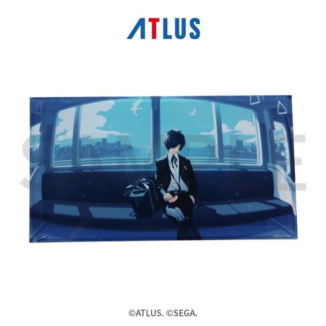 【ペルソナ3 リロード：P3R 】Atlus SEGA STORE 中国限定発売 Persona 3 Reload アクリルブロック A（全1種）