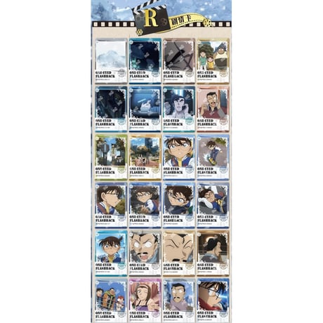 【名探偵コナン × 卡游 KAYOU】Detective Conan 中国限定発売 M28「隻眼の残像」名推理コレクションカード 演繹 トレーディングカード（全187種）