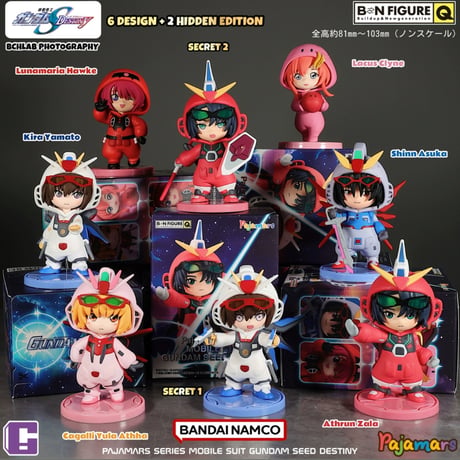 予約販売再開【機動戦士ガンダムSEED × TOPTOY】バンダイナムコ中国発売 BNFQ GUNDAM SEED DESTINY 着ぐるみ パジャマ トレーディング ミニフィギュア（全8種）