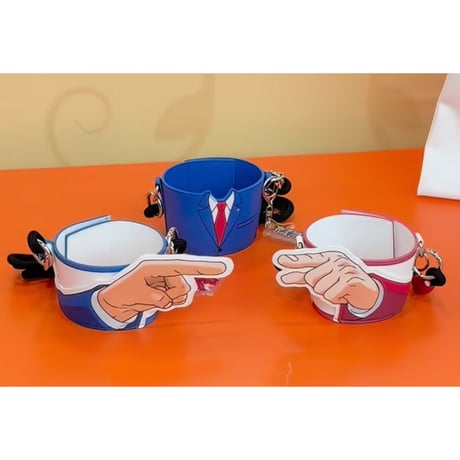 01/23〆【逆転裁判 × 谷子熊】中国限定発売 POP-UP SHOP PU素材 カップスリーブ（全3種）