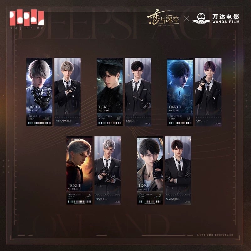 10/31〆【恋と深空】Love and Deepspace 中国発売 万達シネマ コラボ ホ