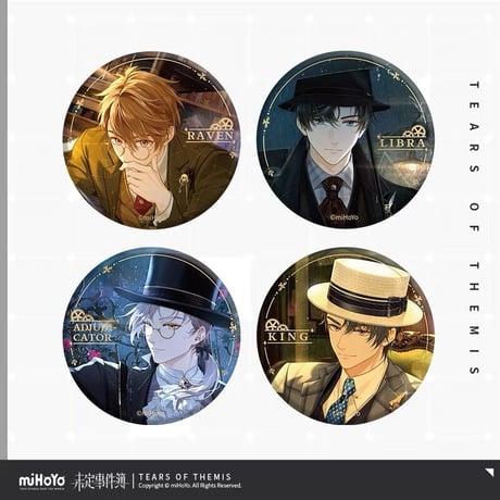 【未定事件簿】「情迷贝克伦」 缶バッジ 58mm※予約販売