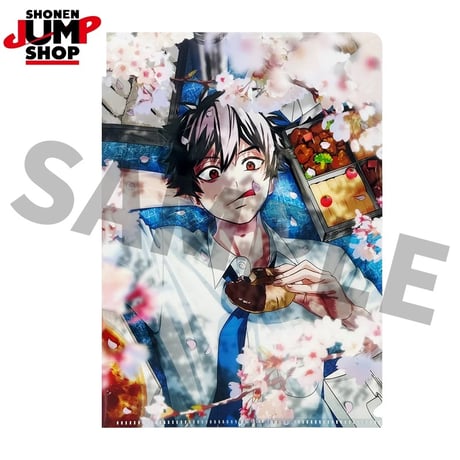 【ファントムバスターズ】SHONEN JUMP SHOP 上海 ジャンプショップ中国限定 原画 カラーイラスト クリアファイル（全2種）