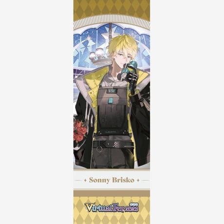 ※予約販売【Virtual Fes 2023香港站 × NIJISANJI EN】Hongkong会場限定 記念 タオル（全5種）
