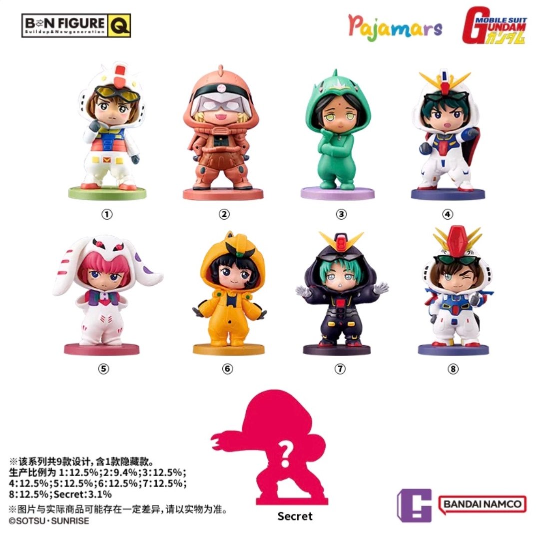 機動戦士ガンダム 宇宙世紀 Ver.】バンダイナムコ中国発売 BNFIGURE Q