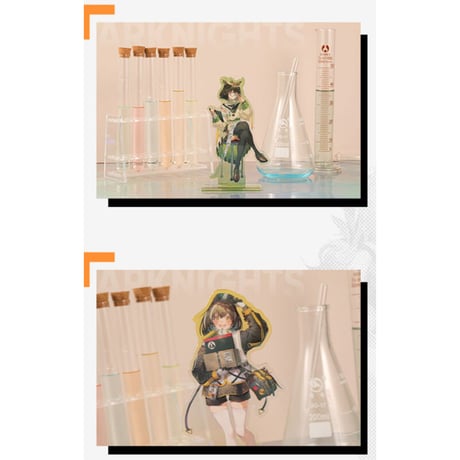 事後通販【アークナイツ × IPSTAR】中国限定 「ライン補給」 2022年コラボカフェ アクリルスタンド アクスタ（全6種）