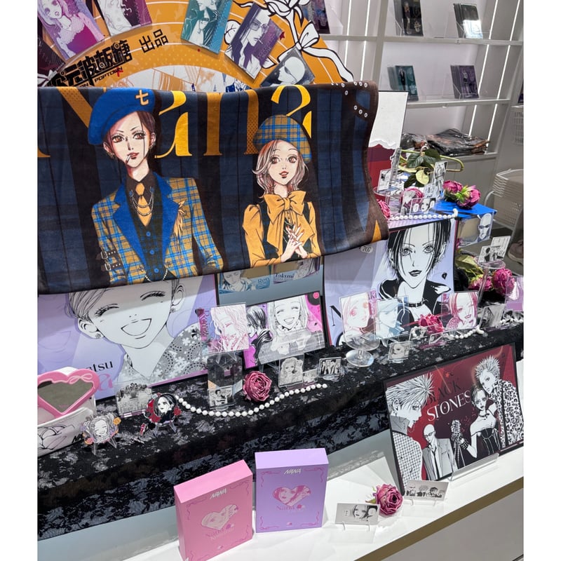 NANA ナナ　中国限定 レーザーホログラムチケット　隠し含む　全種セット NANA －ナナ－ × 次元波板糖】2025年中国限定 コラボカフェ 「霧都心