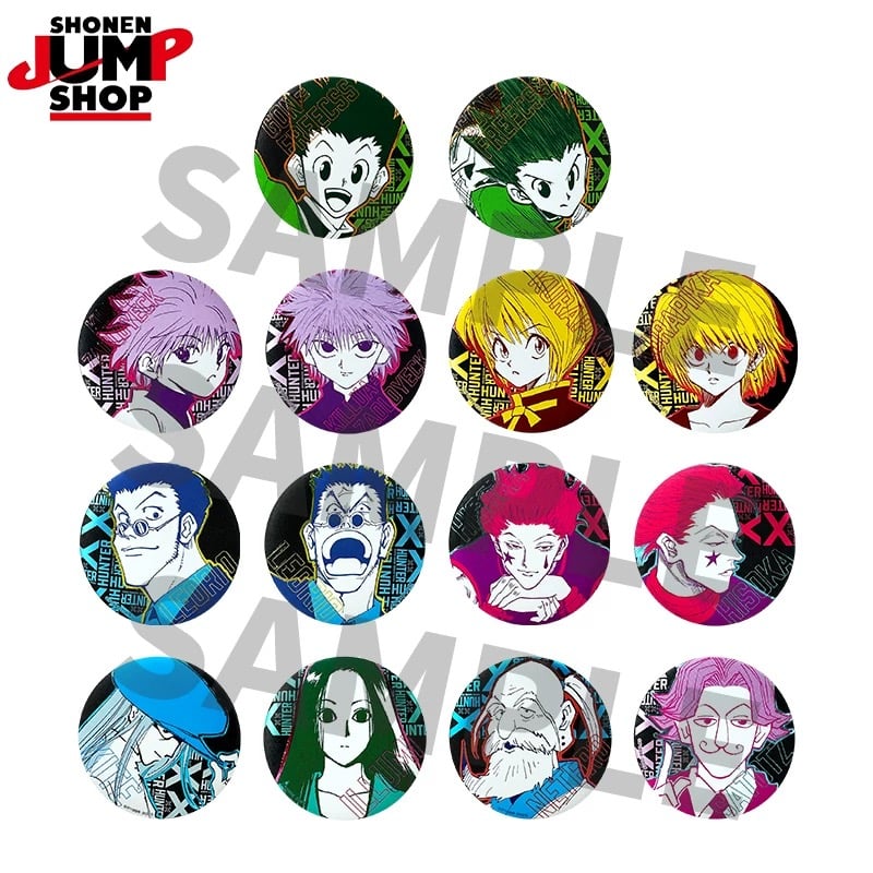 HUNTER×HUNTER デコレクション　缶バッジ コンプリート　全12種類 HUNTER×HUNTER』コレクション缶バッジ ABILITIES