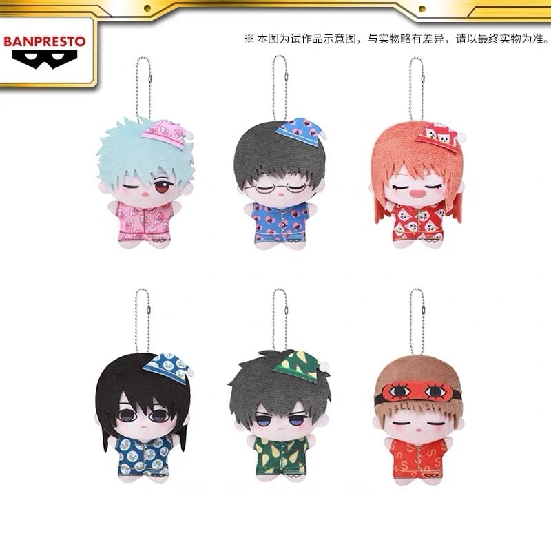 銀魂 × 万代】中国発売 ちびぐるみ ぬいぐるみ 豆丁小小谷努咪