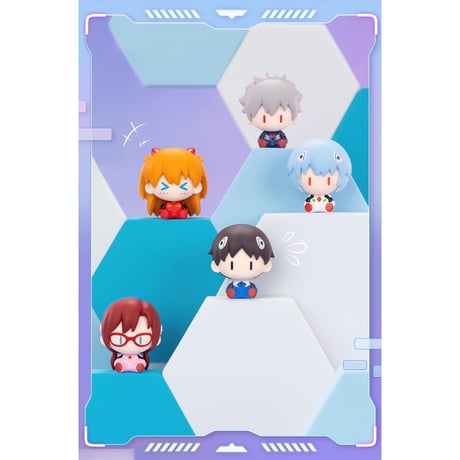 【新世紀エヴァンゲリオン × 共鳴 GONG】POPMART 中国限定発売 トレーディング ミニフィギュア マグネット式（通常版全16種/シークレット全2種）