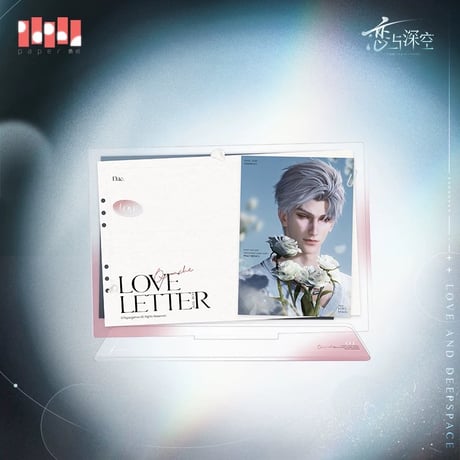 在庫販売【恋と深空】Love and Deepspace 中国公式通販「心影瞬間」メモボード アクリルスタンド（全4種） ※受注生産