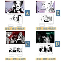 【NANA －ナナ－ × 次元波板糖】2025年中国限定 コラボカフェ 「霧都心」フード注文特典 ポスター ランチョンマット+ミニ紙スタンド（全4種）