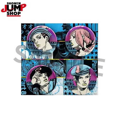 【ジョジョの奇妙な冒険】SHONEN JUMP SHOP 上海 ジャンプショップ中国限定 缶バッジセット（全8種）