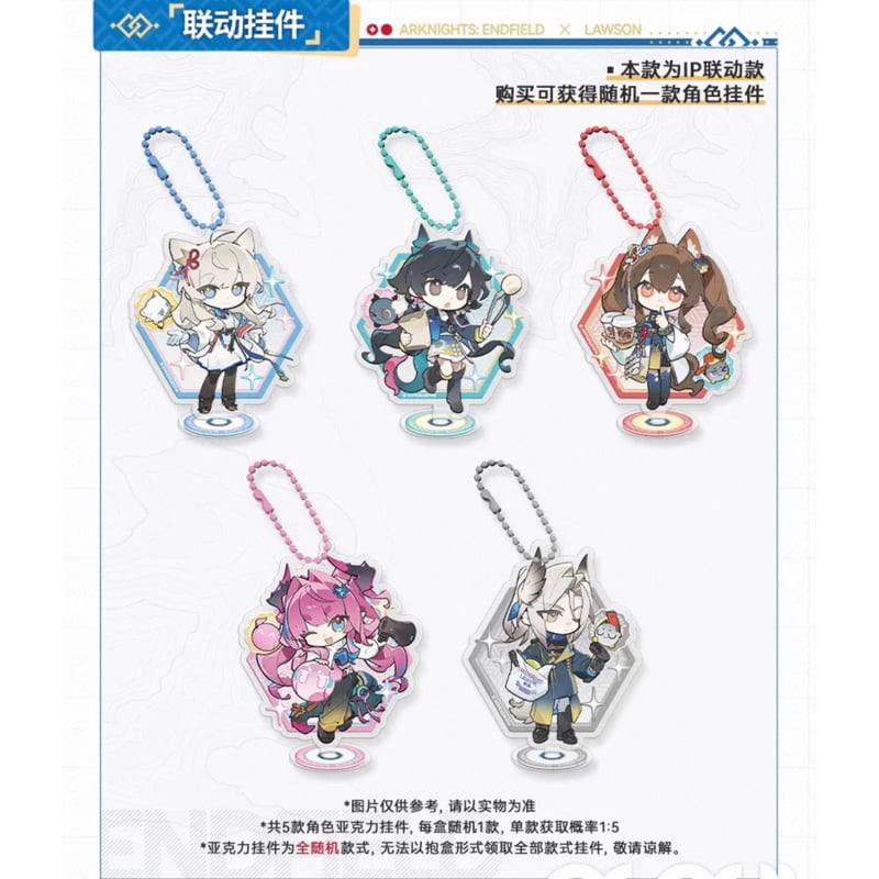 ランダム販売【アークナイツ：エンドフィールド × ローソン】中国大陸