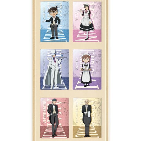 9/28発売【名探偵コナン × IPSTAR 】2023年中国限定 コラボカフェ Cafe 等身 アクリルボード（全6種）