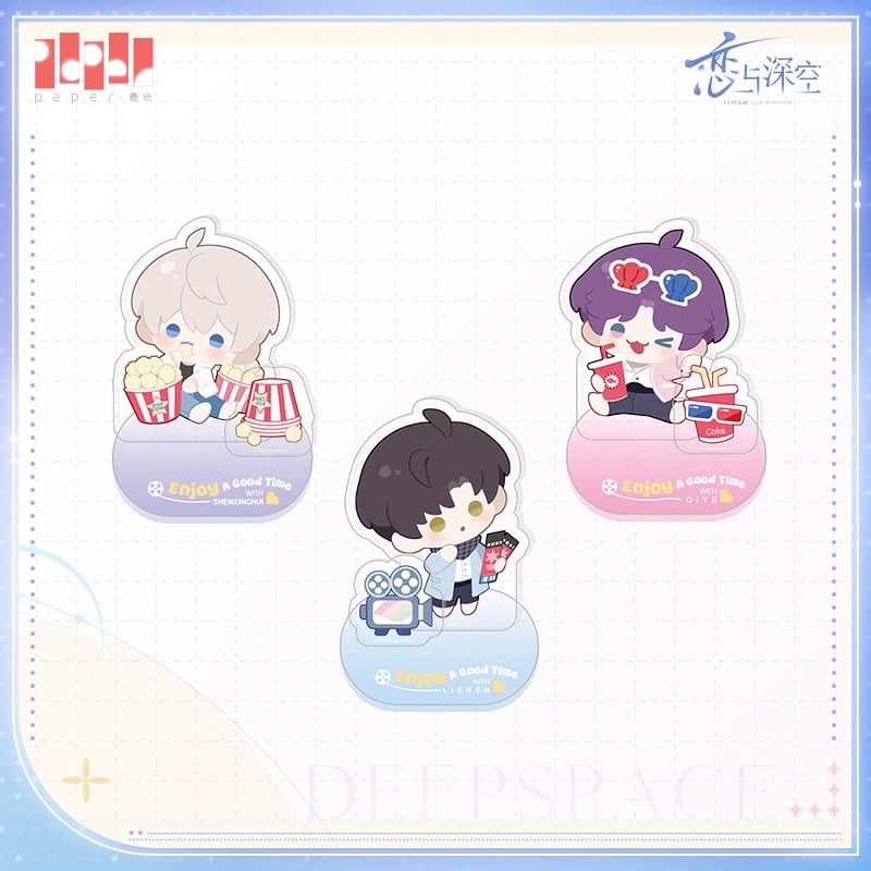 恋と深空ドキドキユラリシリーズ デフォルメフィギュアレイ