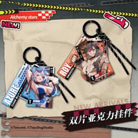 【白夜極光】Alchemy stars 中国発売 「激走！世界の果てまで！」アクリルキーホルダー アクキー（全2種）