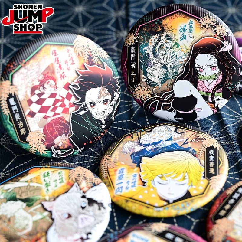 鬼滅の刃 竈門炭治郎 上海限定 ジャンプショップ 缶バッジ 17種類