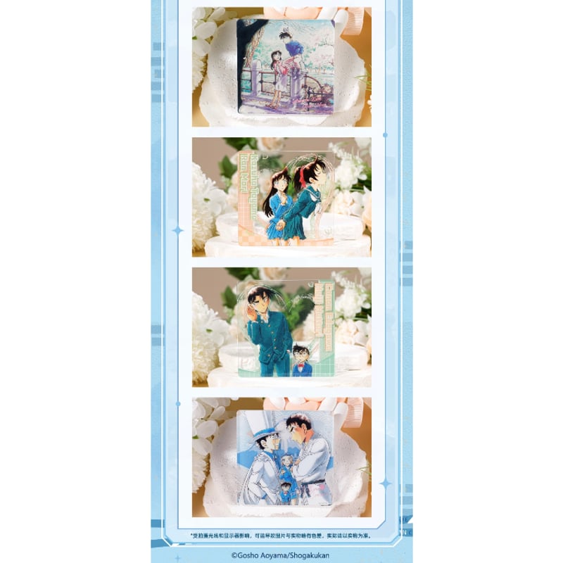 名探偵コナン アクリルコースター＆アクリルブロック １０種セット 中国限定 名探偵コナン × AIMON 艾漫】中国限定発売 「原画」シリーズ