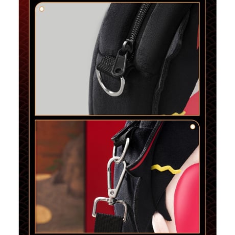 【NIJISANJI EN × Bilibili Goods】にじさんじ Vox Akuma 「超開心」UWAシリーズ 収納バッグ 小サイズ痛バッグ ぬいバッグ （全1種） ※予約販売